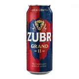 ZUBR Grand Pivo 11° 24 x 500 ml plech