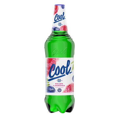 Cool Pivo nealkoholický nápoj malina 6 x 1,5 l PET