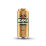 BRANÍK Světlý ležák pivo 12° 6 x 500 ml plech