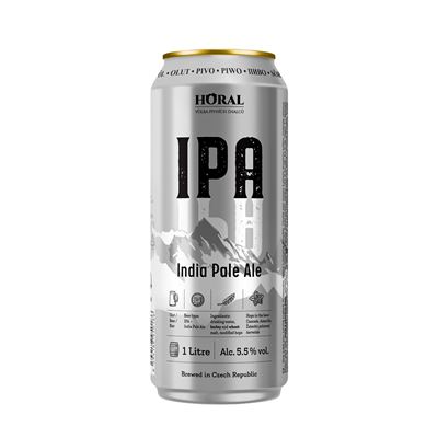 HORAL IPA 1 l plech