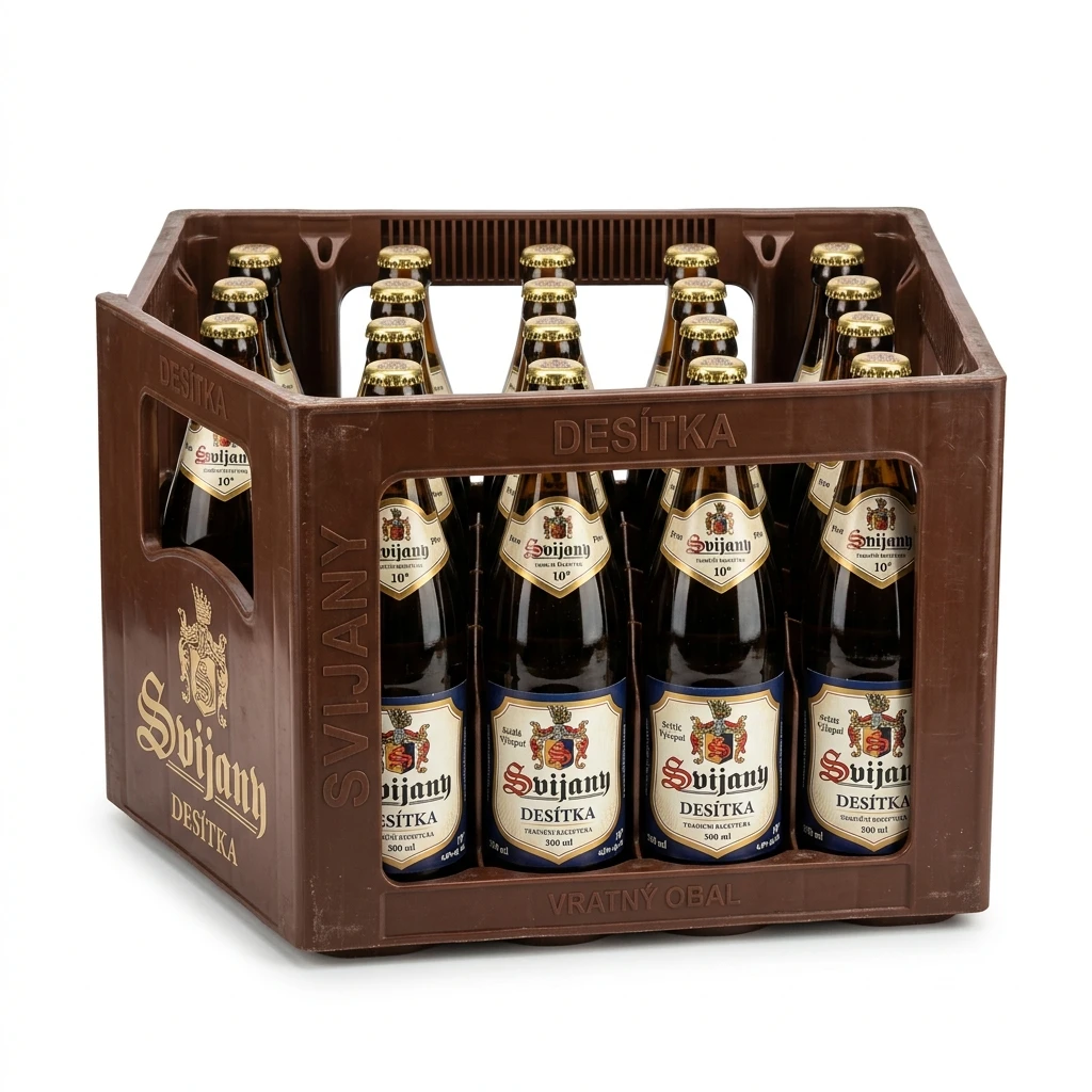 Svijany Desítka Pivo 20 x 500 ml vratná láhev