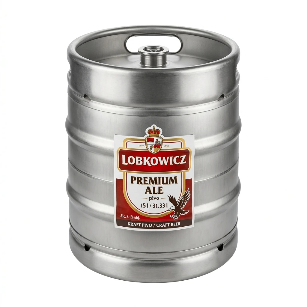 LOBKOWICZ Premium Ale pivo 15 l KEG