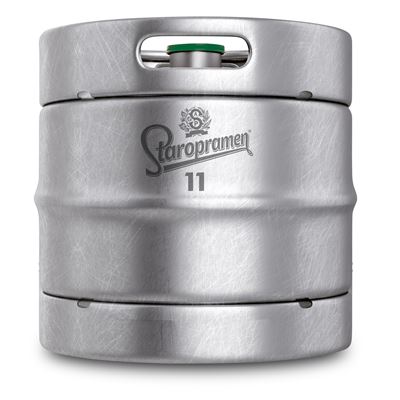 Staropramen 11° Pivo světlý ležák 30 l KEG
