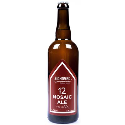 ZICHOVEC Mosaic Ale 12° pivo 750 ml