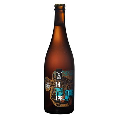 ZLATÁ KRÁVA Tractor IP 14° pivo 700 ml