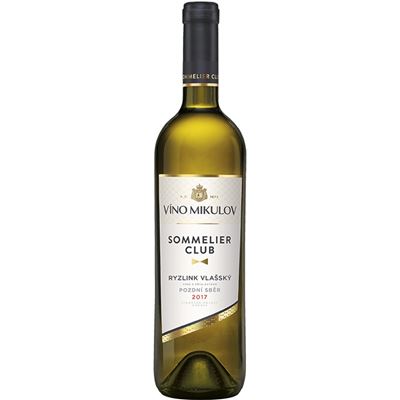 VÍNO MIKULOV Sommelier club Ryzlink vlašský pozdní sběr 6 x 750 ml