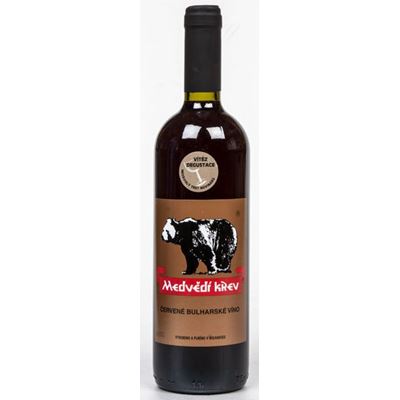 Medvědí krev (Bulharsko) 6 x 750 ml