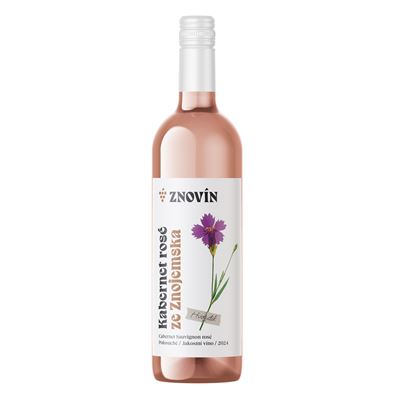 ZNOVÍN ZNOJMO Cabernet Sauvignon Rosé jakostní 6 x 750 ml