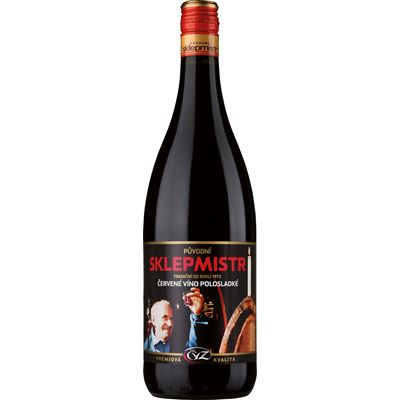 VINIUM Původní Sklepmistr červený 6 x 1 l