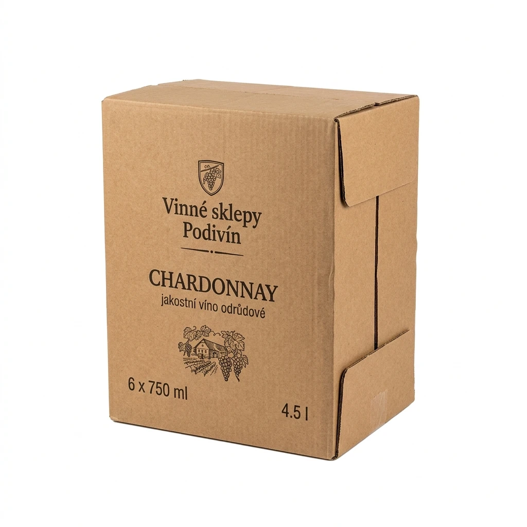 Vinné sklepy Podivín Chardonnay 6 x 750 ml