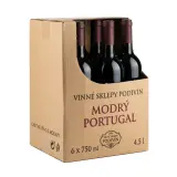 Vinné sklepy Podivín Modrý Portugal 6 x 750 ml