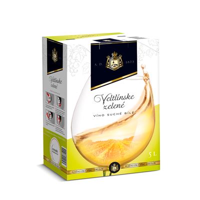 VÍNO MIKULOV Veltlínské zelené 4 x 5 l BiB