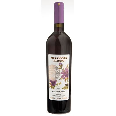MIKROSVÍN Mikulov Flower Line Rulandské modré 6 x 750 ml