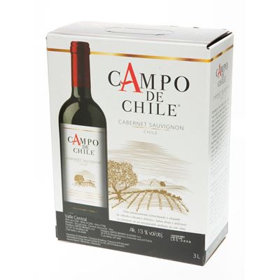 CAMPO DE CHILE Cabernet Sauvignon 4 x 3 l BiB
