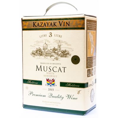 KAZAYAK VIN Muscat 4 x 3 l BiB