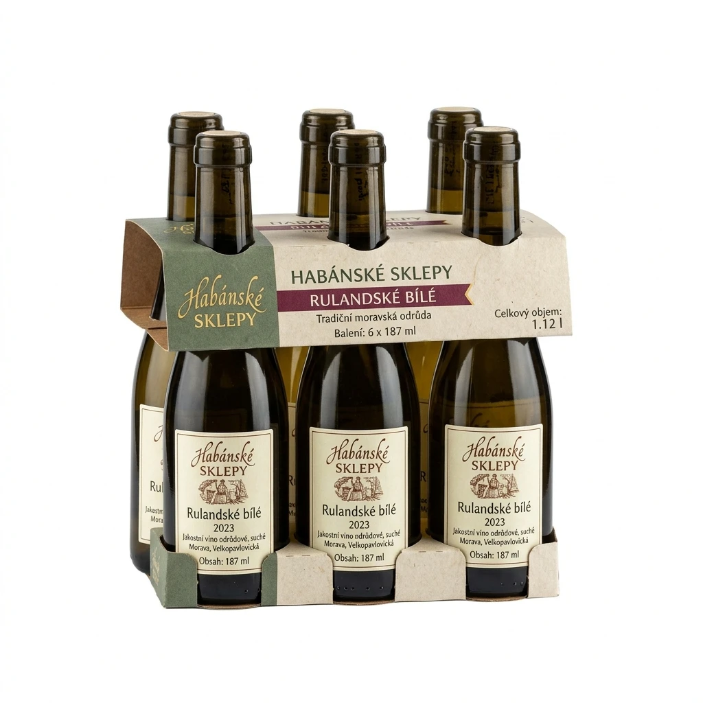 Habánské sklepy Rulandské bílé 6 x 187 ml