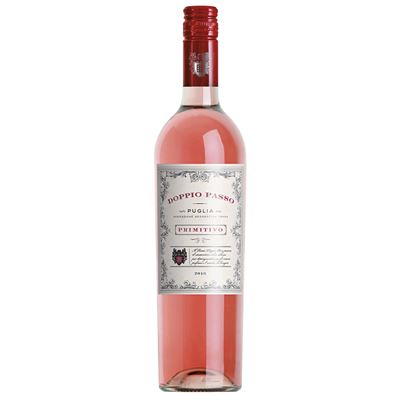 DOPPIO PASSO Primitivo Rosé 750 ml