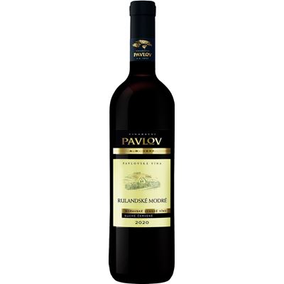 PAVLOV Moravské zemské víno Rulandské modré 750 ml