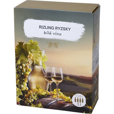 VINNÝ DŮM BZENEC Rizling víno suché 3 l BiB