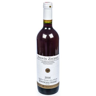 ZNOVÍN ZNOJMOZweigelt Zweigeltrebe jakostní bílé víno 750 ml