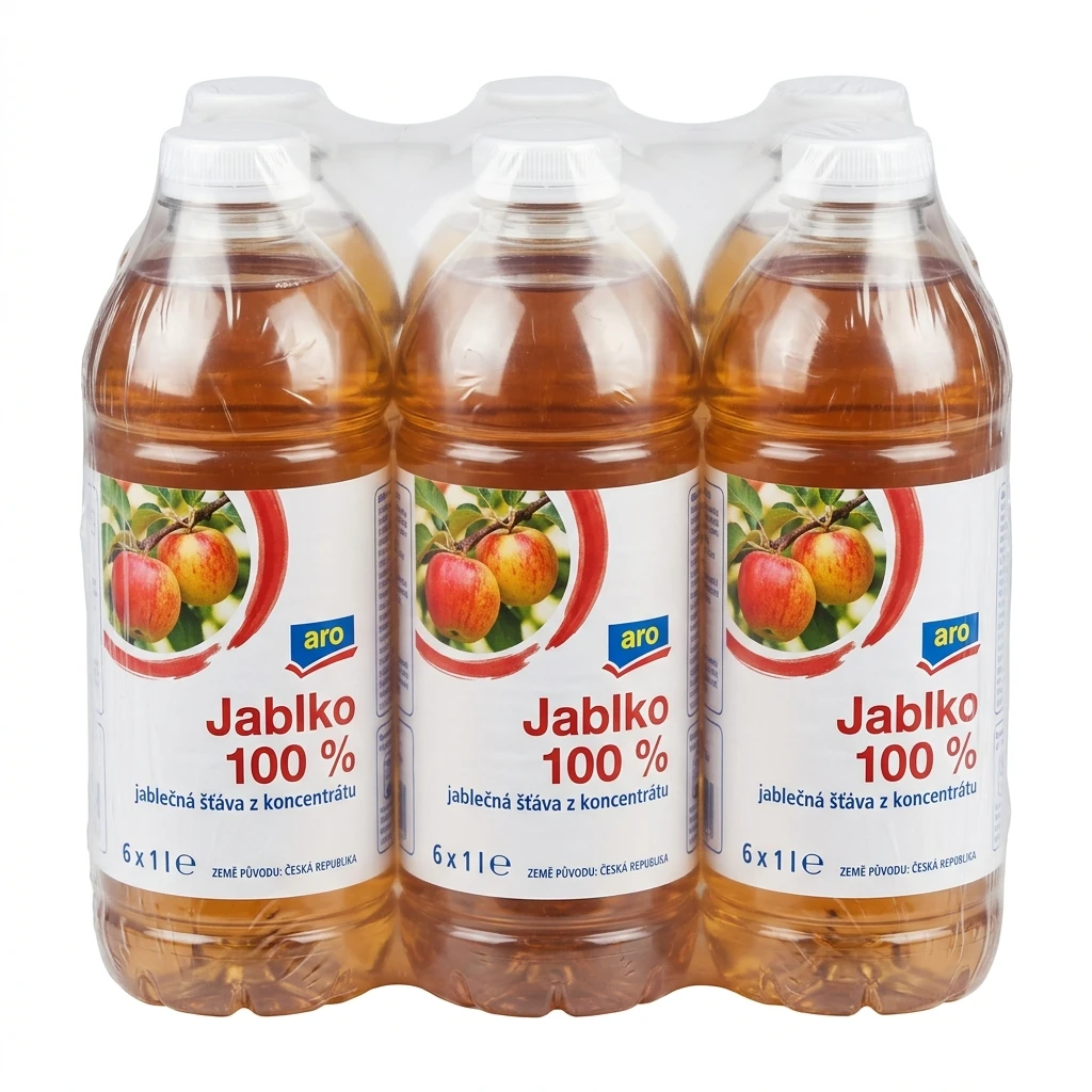 aro Jablko 100 % 6 x 1 l PET