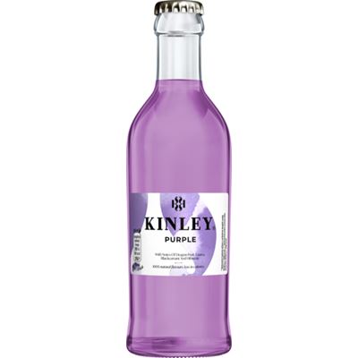KINLEY Purple 24 x 250 ml vratná láhev