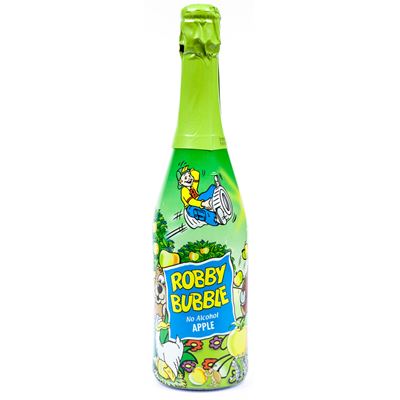 ROBBY BUBBLE Jablko Nápoj dětský šumivý 6 x 750 ml