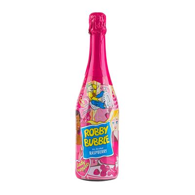 ROBBY BUBBLE Malina Nápoj dětský šumivý 6 x 750 ml
