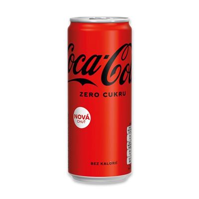 Coca-Cola Zero 24 x 330 ml plech