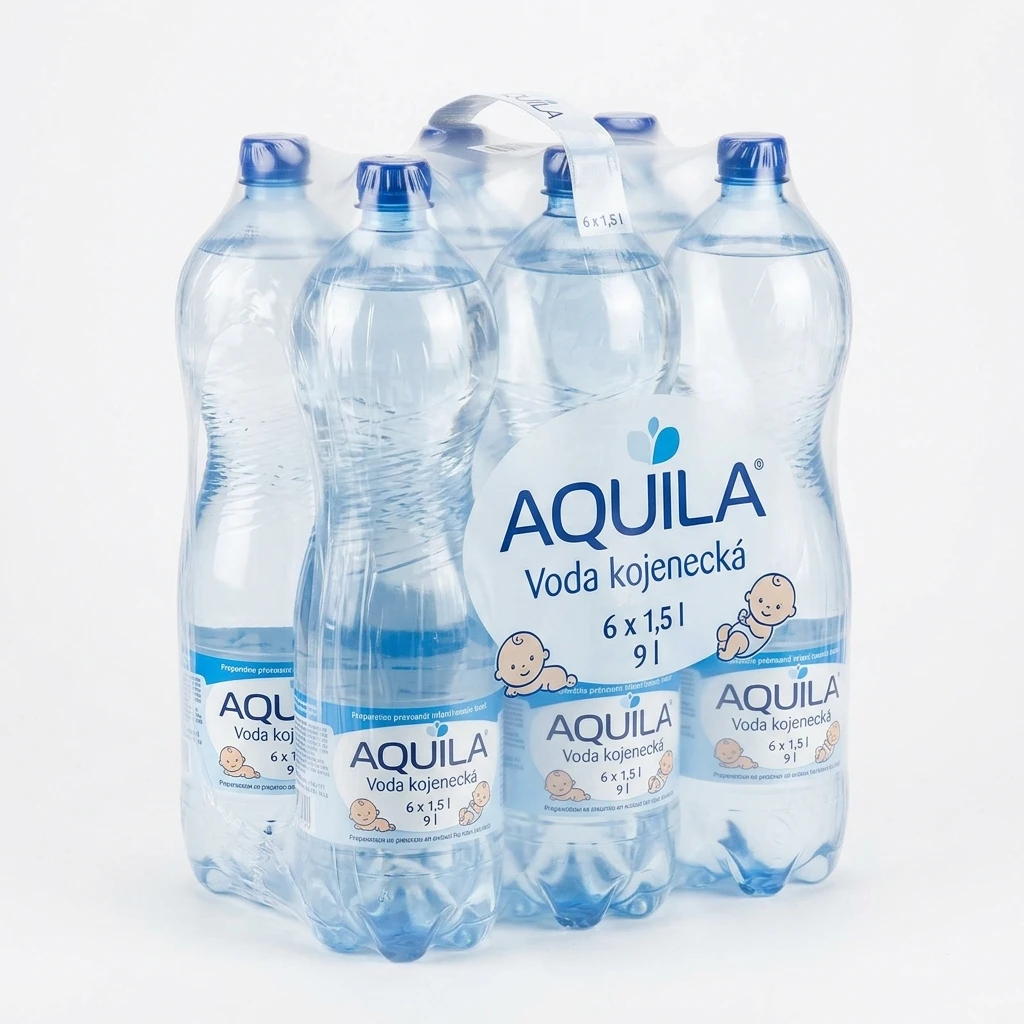 AQUILA Voda kojenecká 6 x 1,5 l