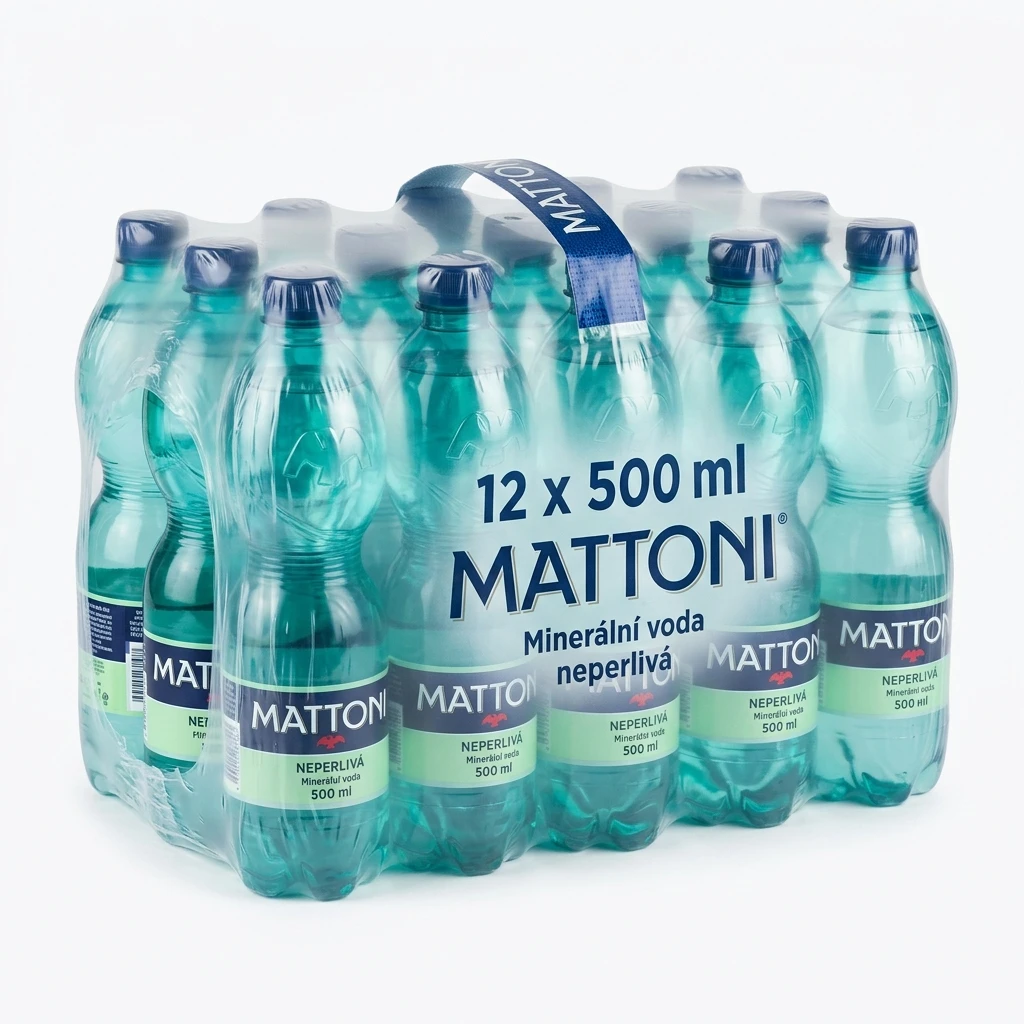 MATTONI Voda minerální neperlivá 12 x 500 ml