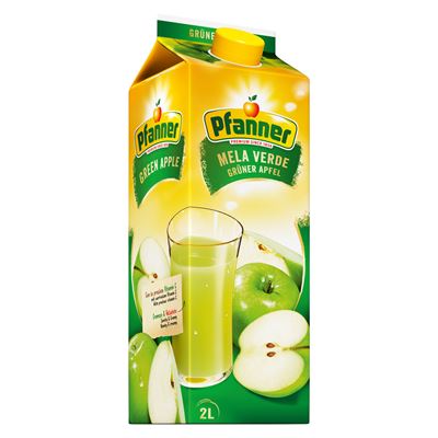 Pfanner Nektar zelené jablko 40 % 6 x 2 l