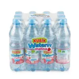 KUBÍK Waterrr malina 12 x 500 ml