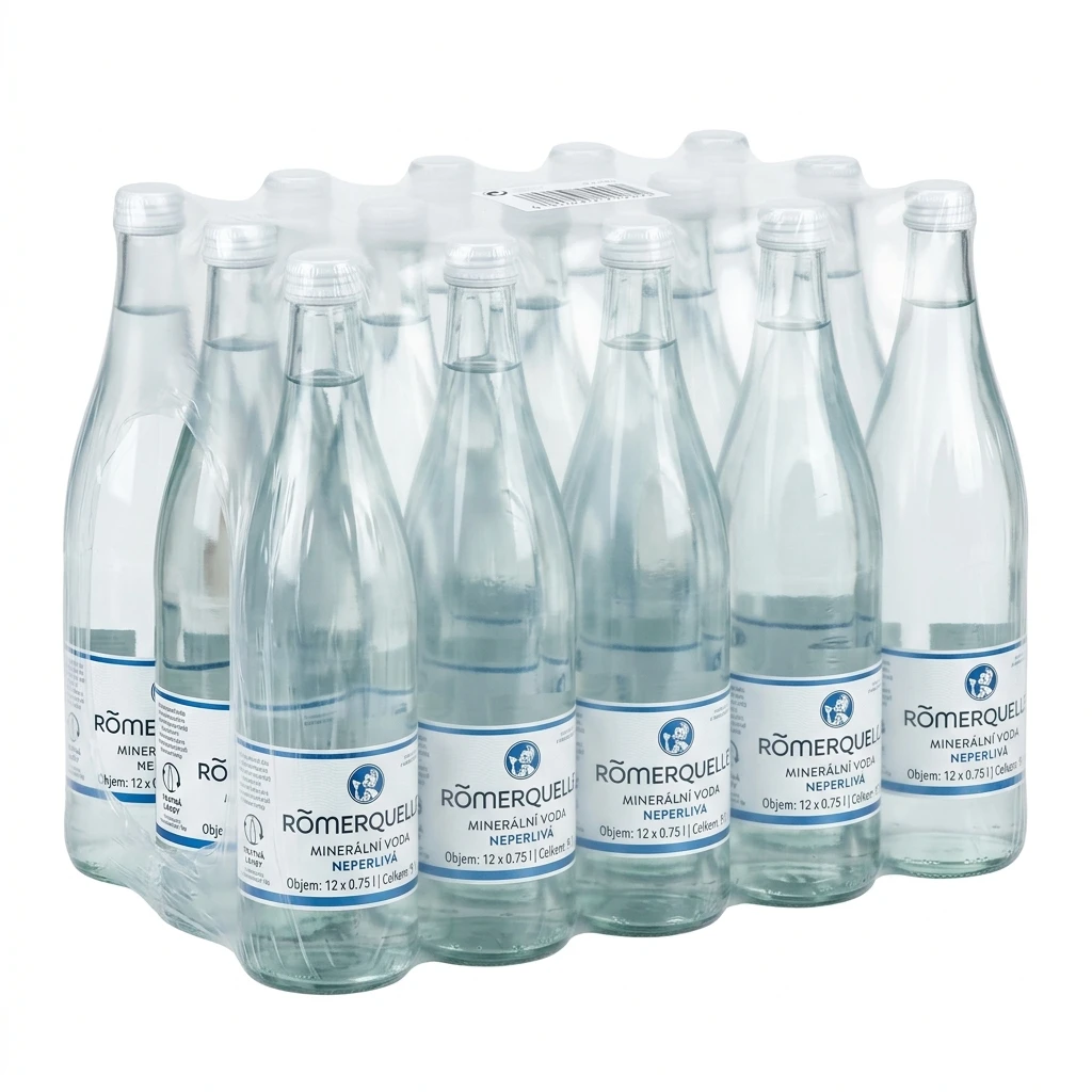 RÖMERQUELLE Voda minerální neperlivá 12 x 750 ml vratná láhev