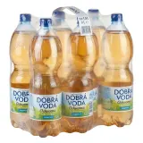 DOBRÁ VODA Ochucená bílé hrozno neperlivá 6 x 1,5 l PET
