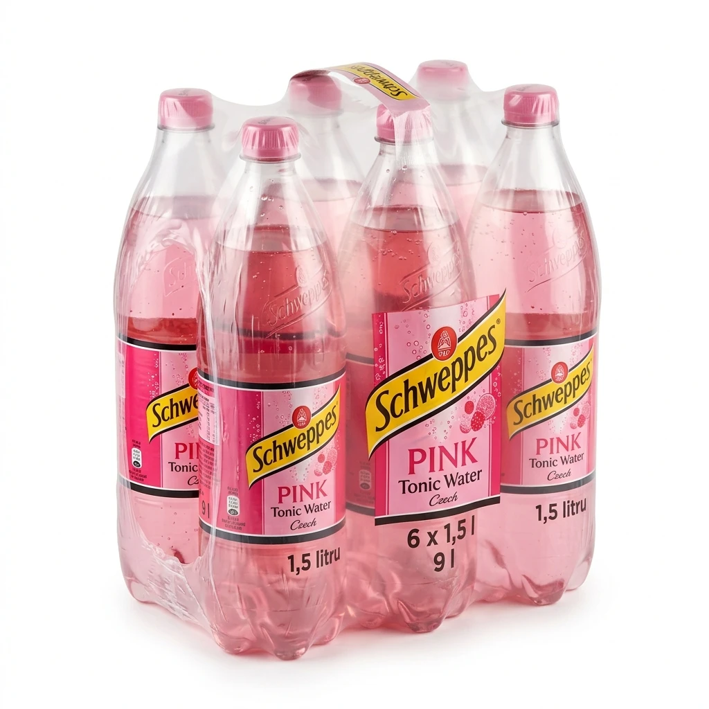 Schweppes Pink Tonic 6 x 1,5 l