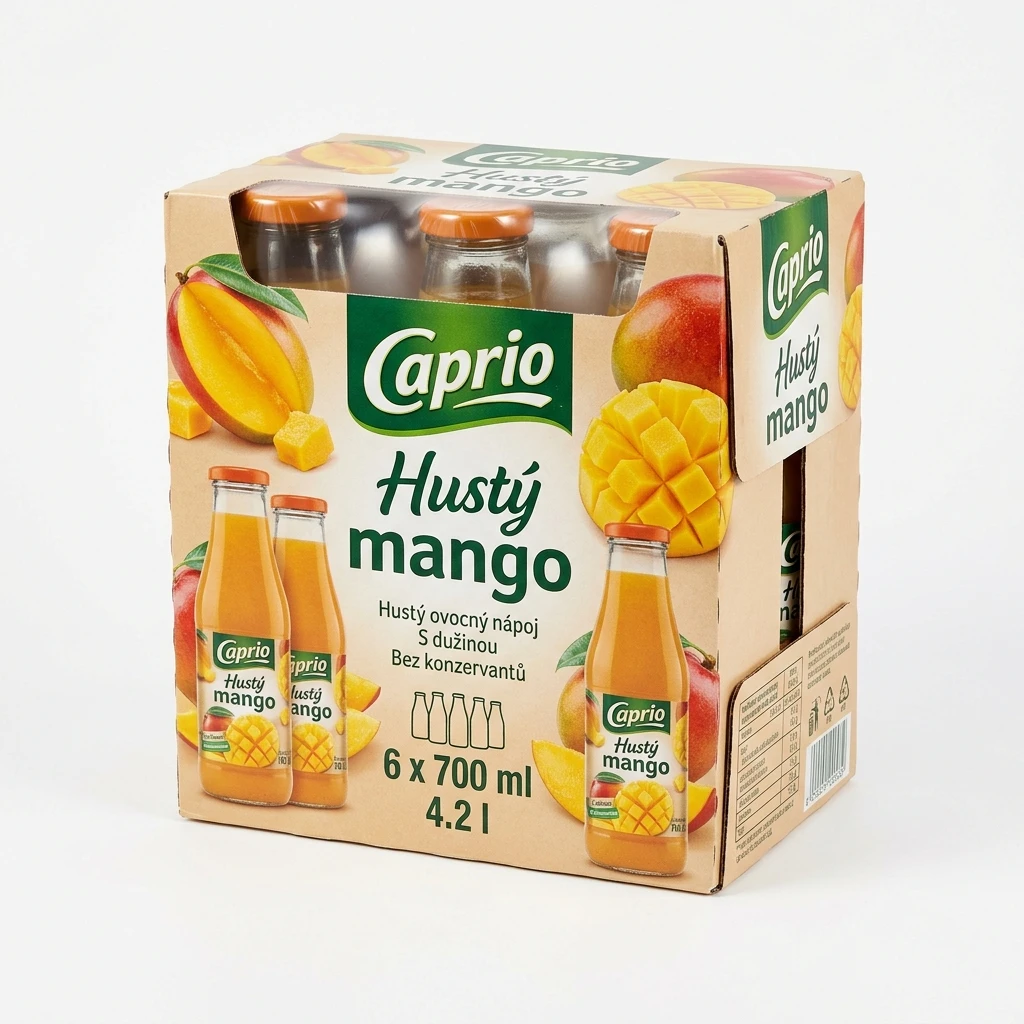 Caprio Hustý mango 6 x 700 ml