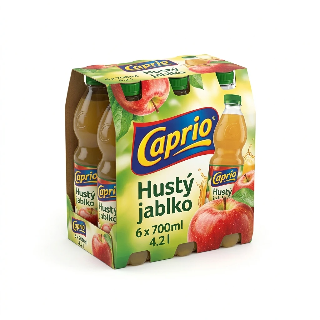 Caprio Hustý jablko 6 x 700ml