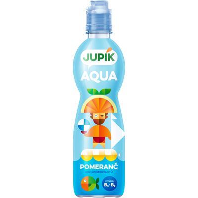 Jupík Aqua pomeranč 12 x 500 ml