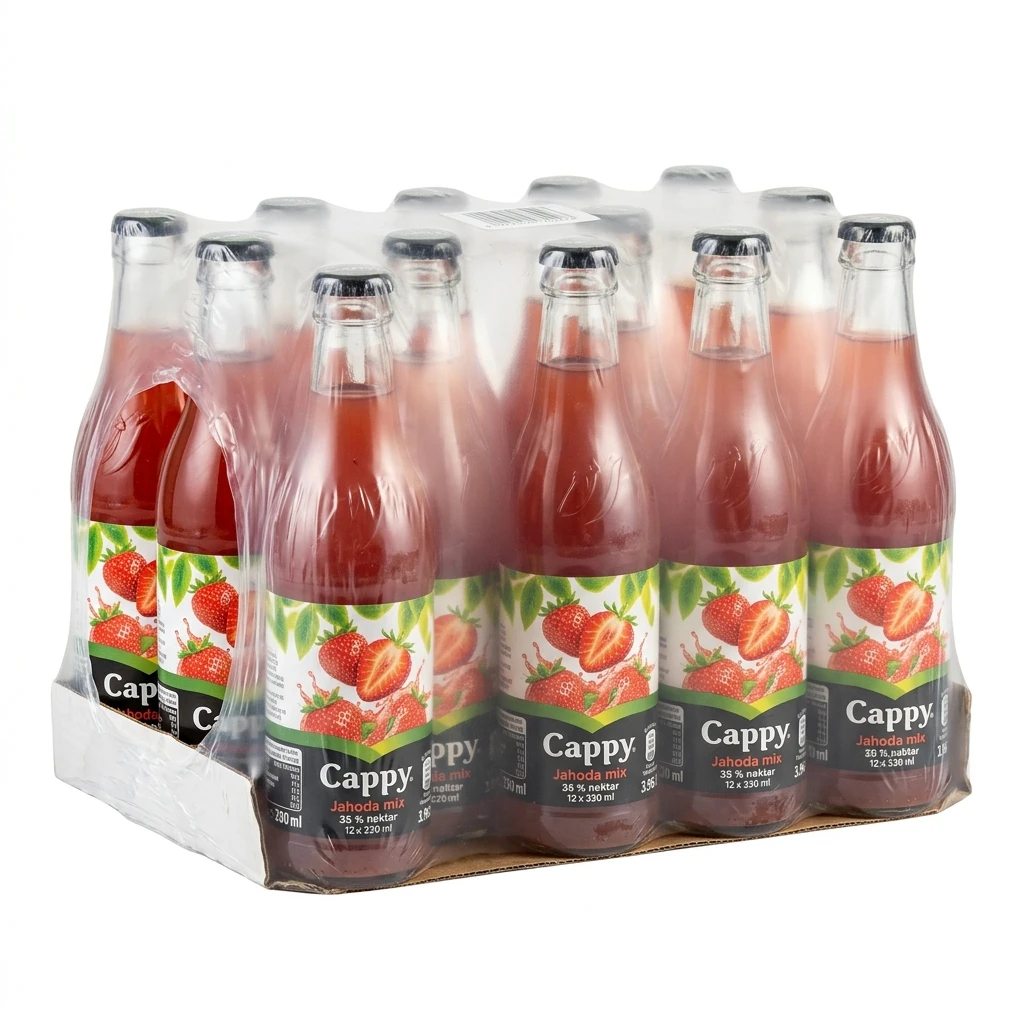 Cappy Jahoda mix 35 % nektar 12 x 330 ml