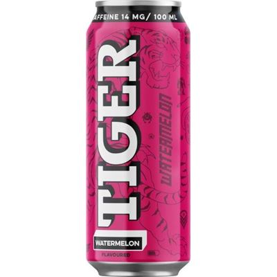 TIGER Energy Watermelon/meloun Caffeine energetický nápoj 12 x 500 ml