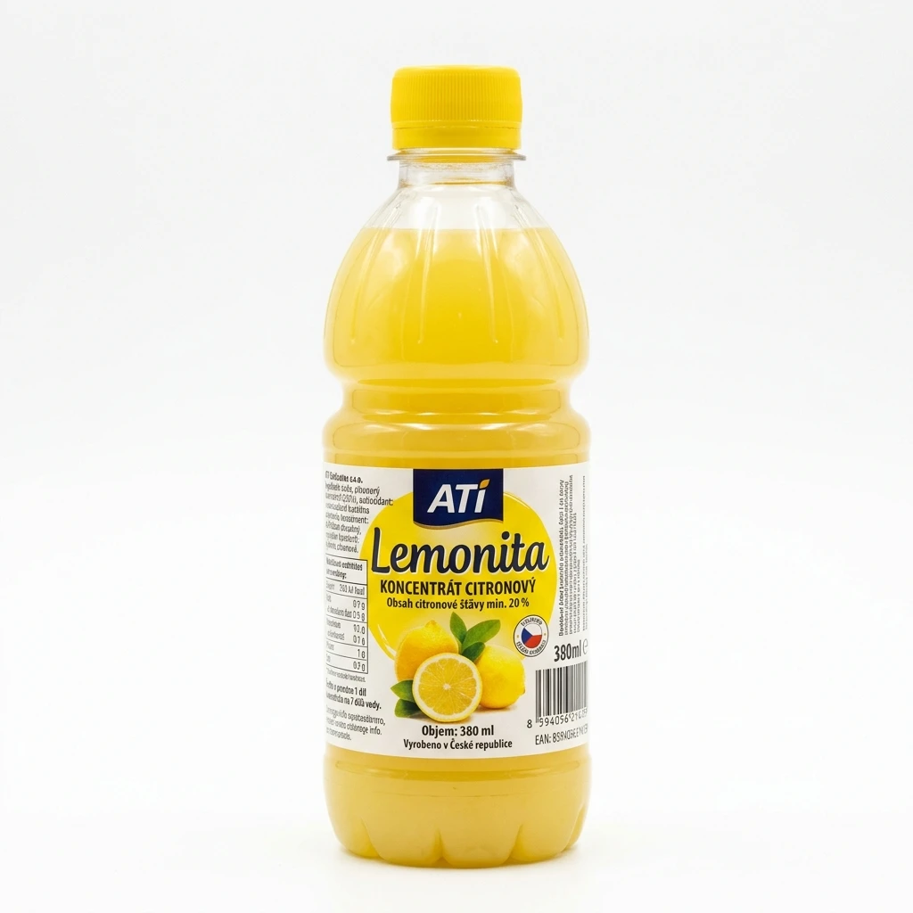 ATI Lemonita Koncentrát citronový 20 % 6 x 380 ml