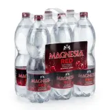 MAGNESIA RED Voda minerální jemně perlivá granátové jablko 6 x 1,5 l