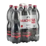 MAGNESIA RED Voda minerální jemně perlivá malina 6 x 1,5 l PET