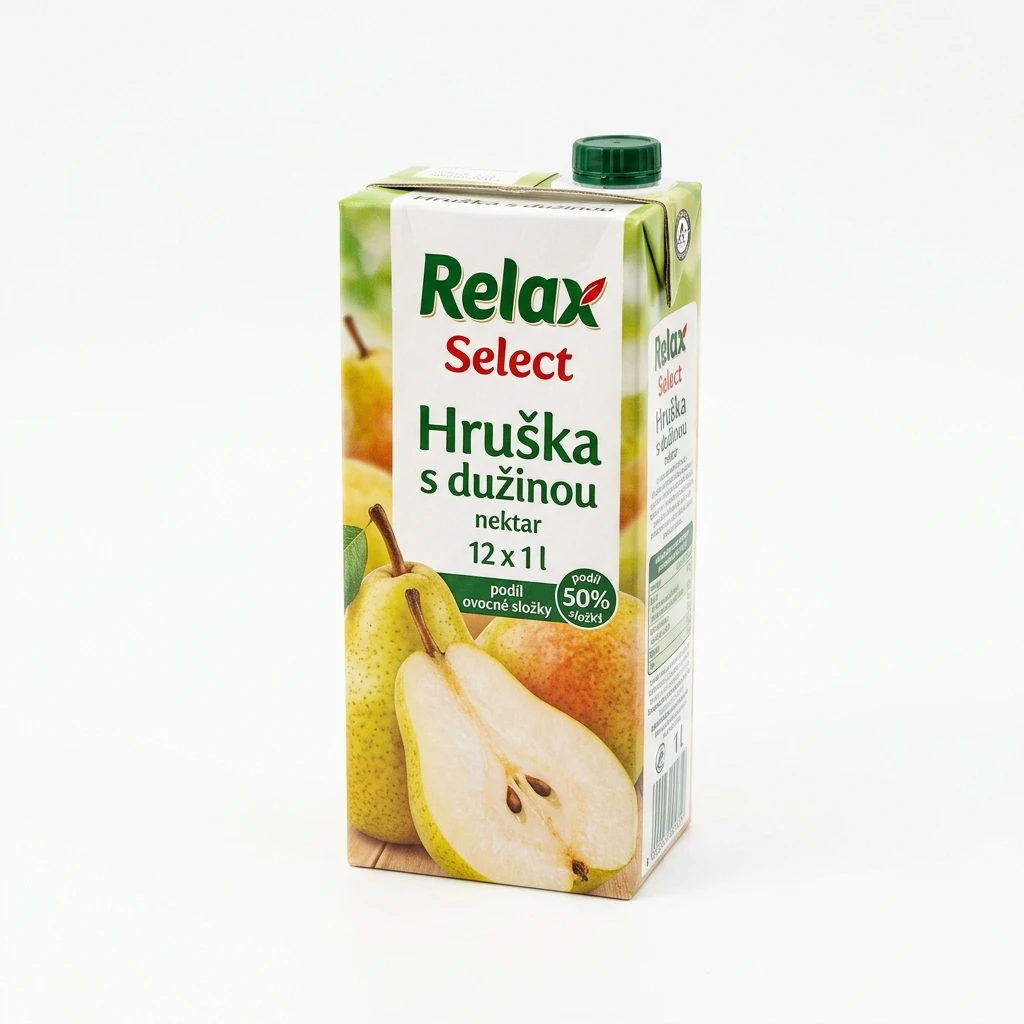 Relax Select Hruška s dužinou nektar 12 x 1 l