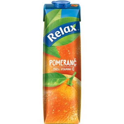 Relax Nektar pomeranč 12 x 1 l