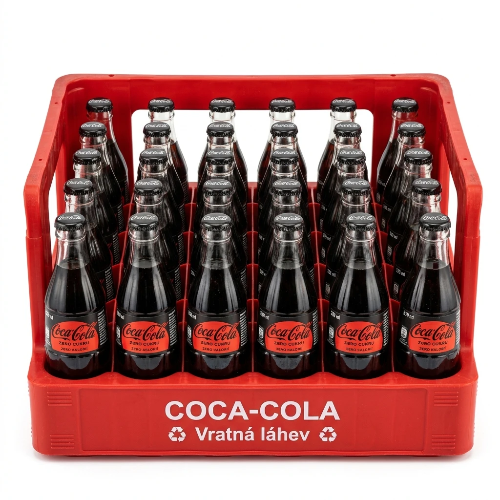 Coca-Cola Zero 24 x 330 ml vratná láhev