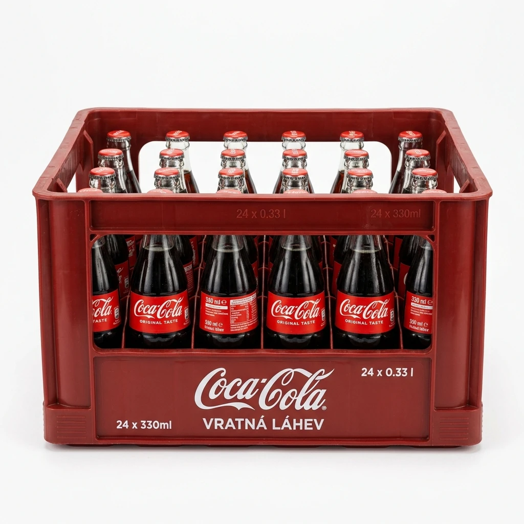Coca-Cola 24 x 330 ml vratná láhev