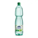 KORUNNÍ Voda minerální jemně perlivá limeta s mátou 6 x 1,5 l
