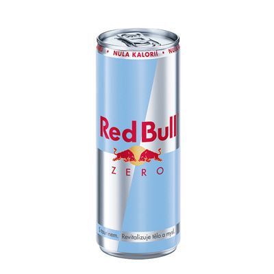 Red Bull Zero energetický nápoj 24 x 250 ml plech